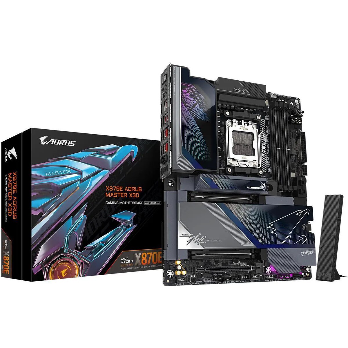 Motherboard GIGABYTE X870E AORUS MASTER X3D Socket AM5 ATX