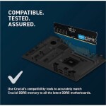 Memoria RAM Crucial 32GB (1 x 32GB) 288-Pin DDR5 5600 Mhz CL46 - Imagen 4