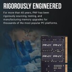 Memoria RAM Laptop PNY 64 GB (2 x 32 GB) 260-Pin-Pin DDR4 3200 Mhz CL22 - Imagen 6