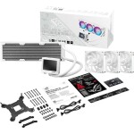 Refrigeración Líquida - ASUS ROG Ryujin III 360 Extreme - White - Radiador 360mm - 3 Fans 120mm - AMD AM4/AM5 | Intel LGA 1700/1851 - Imagen 13