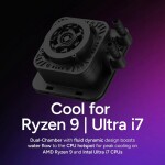 Refrigeración Líquida - Cooler Master 240 Elite Liquid - White - Radiador 240mm - 2 Fans 120mm - AMD AM4/AM5 | Intel LGA1700/1851 - Imagen 2