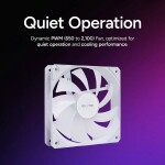 Refrigeración Líquida - Cooler Master 240 Elite Liquid - White - Radiador 240mm - 2 Fans 120mm - AMD AM4/AM5 | Intel LGA1700/1851 - Imagen 3