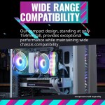 Disipador - Cooler Master Hyper 212 Halo - White - Radiador N/Dmm - 1 Fans 120mm - AMD AM4/AM5 | Intel LGA 1700/1851 - Imagen 9