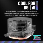 Refrigeración Líquida - Cooler Master 360L Core - White - Radiador 360mm - 3 Fans 120mm - AMD AM4/AM5 | Intel LGA1700/1851 - Imagen 2