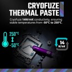 Refrigeración Líquida - Cooler Master 360L Core - White - Radiador 360mm - 3 Fans 120mm - AMD AM4/AM5 | Intel LGA1700/1851 - Imagen 8
