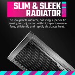 Refrigeración Líquida - Cooler Master MasterLiquid 360 Atmos - Black - Radiador 360mm - 3 Fans 120mm - AMD AM4/AM5 | Intel LGA 1700/1851 - Imagen 10