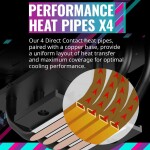 Disipador - Cooler Master Hyper 212 Black - Black - Radiador N/Dmm - 1 Fans 120mm - AMD AM4/AM5 | Intel LGA 1700/1851 - Imagen 8