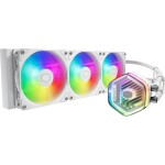 Refrigeración Líquida - Cooler Master MasterLiquid 360 Atmos - White - Radiador 360mm - 3 Fans 120mm - AMD AM4/AM5 | Intel LGA 1700/1851