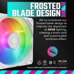 Refrigeración Líquida - Cooler Master MasterLiquid 360 Atmos - White - Radiador 360mm - 3 Fans 120mm - AMD AM4/AM5 | Intel LGA 1700/1851 - Imagen 3