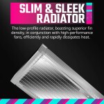 Refrigeración Líquida - Cooler Master MasterLiquid 360 Atmos - White - Radiador 360mm - 3 Fans 120mm - AMD AM4/AM5 | Intel LGA 1700/1851 - Imagen 10