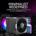 Disipador - Cooler Master Hyper 612 APEX - Black - Radiador N/Dmm - 2 Fans 120mm - AMD AM4/AM5 | Intel LGA 1700/1851 - Imagen 7