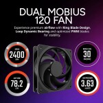 Disipador - Cooler Master Hyper 612 APEX - Black - Radiador N/Dmm - 2 Fans 120mm - AMD AM4/AM5 | Intel LGA 1700/1851 - Imagen 10