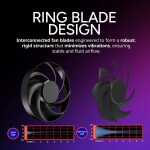 Disipador - Cooler Master Hyper 612 APEX - Black - Radiador N/Dmm - 2 Fans 120mm - AMD AM4/AM5 | Intel LGA 1700/1851 - Imagen 11