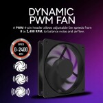Disipador - Cooler Master Hyper 612 APEX - Black - Radiador N/Dmm - 2 Fans 120mm - AMD AM4/AM5 | Intel LGA 1700/1851 - Imagen 12