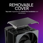 Disipador - Cooler Master Hyper 612 APEX - Black - Radiador N/Dmm - 2 Fans 120mm - AMD AM4/AM5 | Intel LGA 1700/1851 - Imagen 14