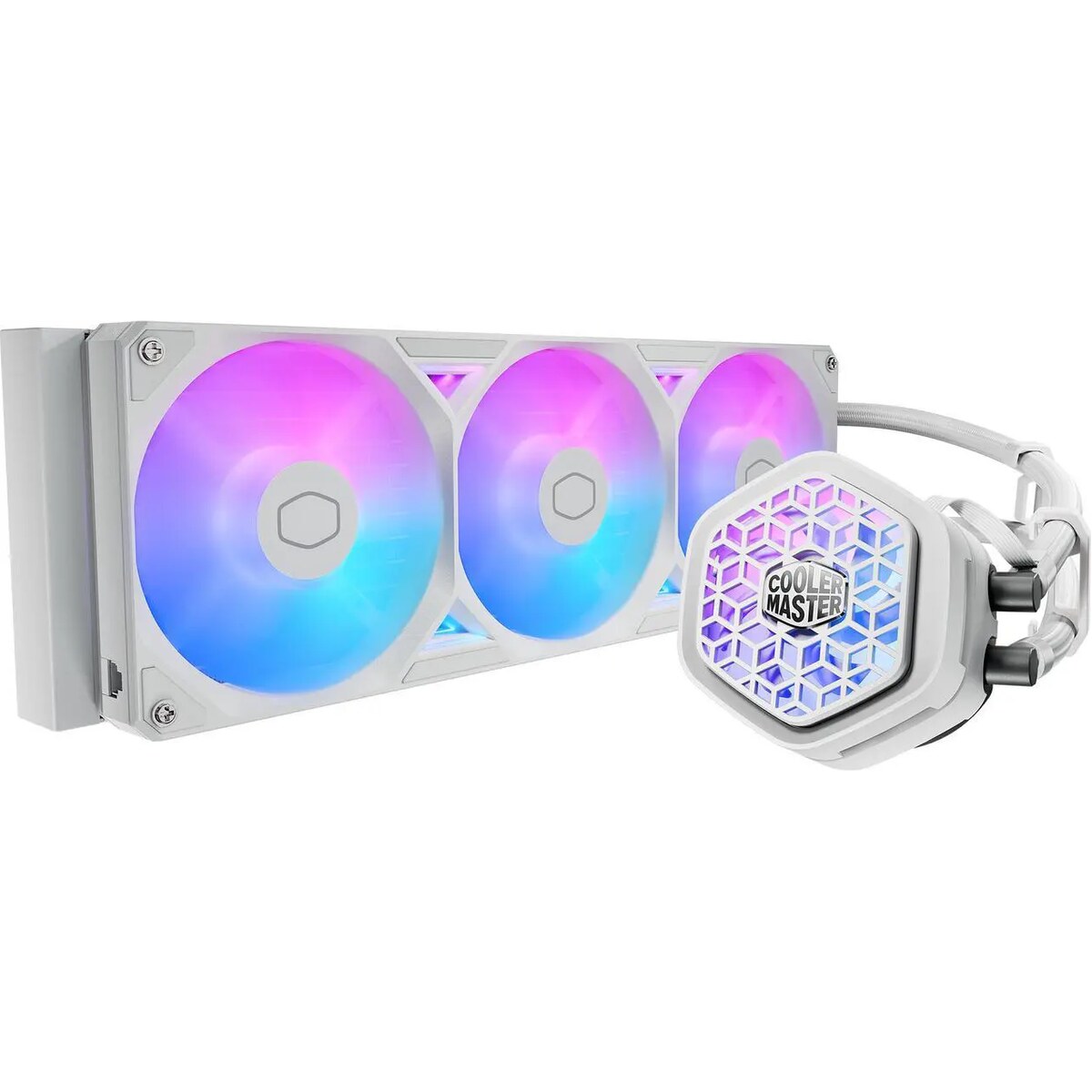 35-103-383-01_square Refrigeración Líquida - Cooler Master Atmos II 360 - White - Radiador 360mm - 3 Fans 120mm - AMD AM4/AM5 | Intel LGA 1700/1851 - Imagen 1