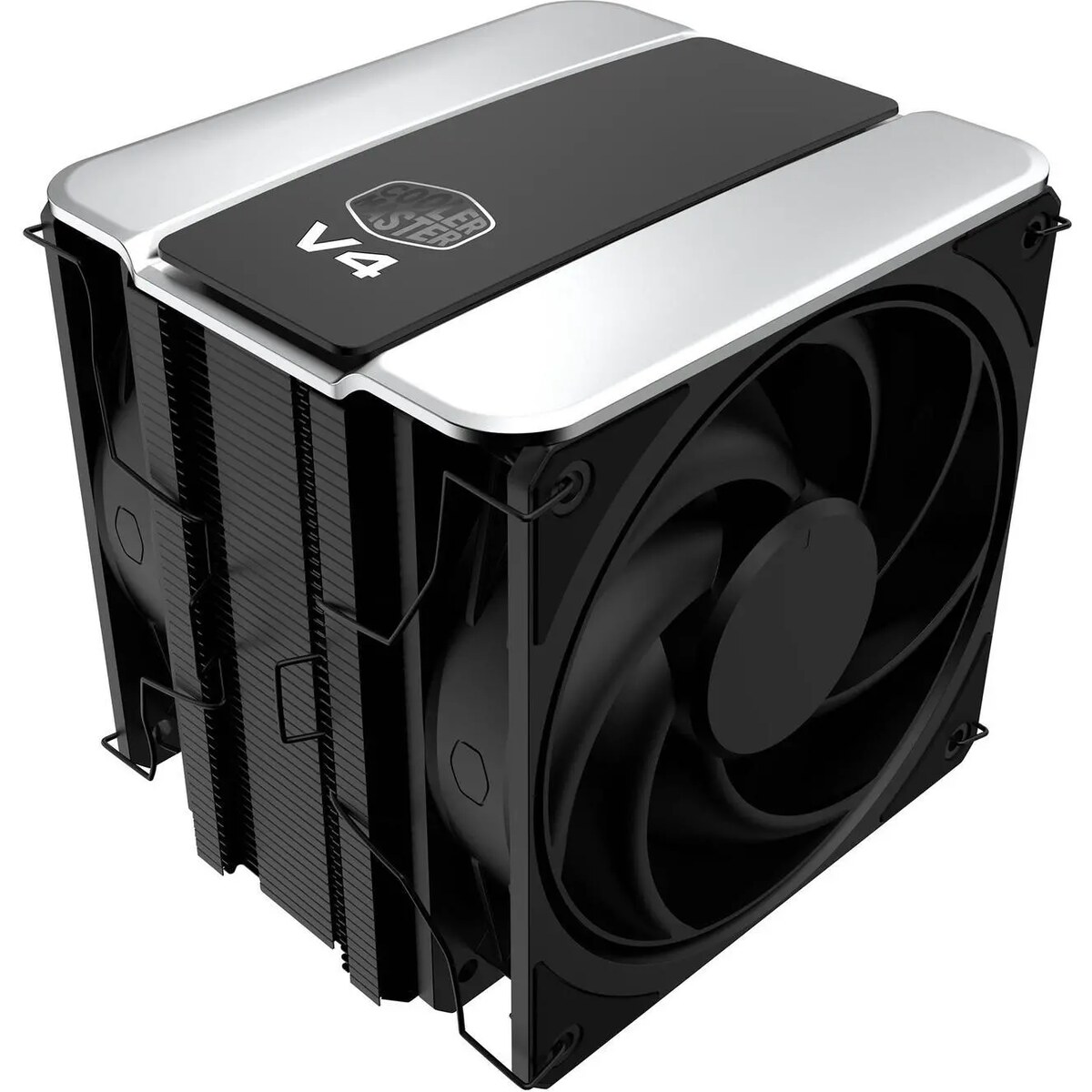 Disipador - Cooler Master V4 Alpha 3DHP - Black - Radiador N/Dmm - 2 Fans 120mm - AMD AM4/AM5 | Intel LGA 1700/1851