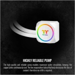 Refrigeración Líquida - Thermaltake TH120 ARGB Snow - White - Radiador 120mm - 1 Fans 120mm - AMD AM4/AM5 | Intel LGA 1700/1851 - Imagen 7