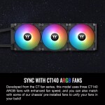 Refrigeración Líquida - Thermaltake TH420 ARGB Sync V2 - Black - Radiador 420mm - 3 Fans 140mm - AMD AM4/AM5 | Intel LGA 1700/1851 - Imagen 5