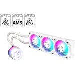 Refrigeración Líquida - AORUS WATERFORCE X II 360 - White - Radiador 360mm - 3 Fans 120mm - AMD AM4/AM5 | Intel LGA 1700/1851