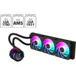 Refrigeración Líquida - AORUS WATERFORCE X II 360 - Black - Radiador 360mm - 3 Fans 120mm - AMD AM4/AM5 | Intel LGA 1700/1851
