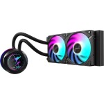 Refrigeración Líquida - AORUS WATERFORCE X II 240 - Black - Radiador 240mm - 2 Fans 120mm - AMD AM4/AM5 | Intel LGA 1700/1851 - Imagen 2