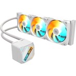 Refrigeración Líquida - GIGABYTE GAMING 360 ICE - White - Radiador 360mm - 3 Fans 120mm - AMD AM4/AM5 | Intel LGA1700/1851 - Imagen 2
