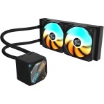 Refrigeración Líquida - GIGABYTE GAMING 240 - Black - Radiador 240mm - 2 Fans 120mm - AMD AM4/AM5 | Intel LGA1700/1851 - Imagen 3