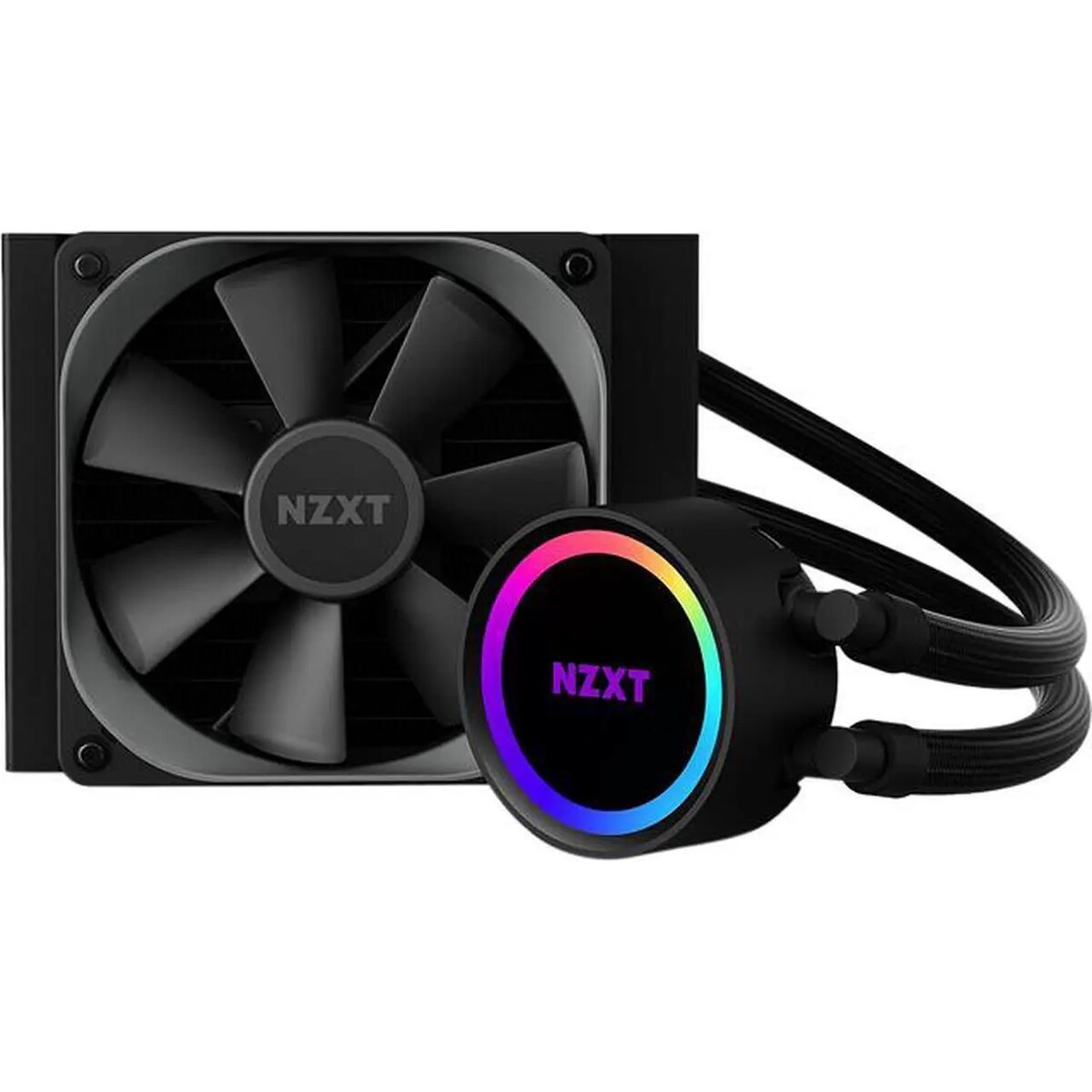 Refrigeración Líquida - NZXT Kraken 120 - Black - Radiador 120mm - 1 Fan 120mm - AMD AM4/AM5 | Intel LGA 1700/1851