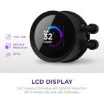 Refrigeración Líquida - NZXT Kraken 240 - Black - Radiador 240mm - 2 Fans 120mm - AMD AM4/AM5 | Intel LGA 1700/1851 - Imagen 3