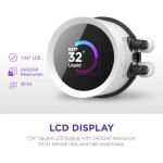 Refrigeración Líquida - NZXT Kraken RGB 280 - White - Radiador 280mm - 2 Fans 140mm - AMD AM4/AM5 | Intel LGA 1700/1851 - Imagen 3