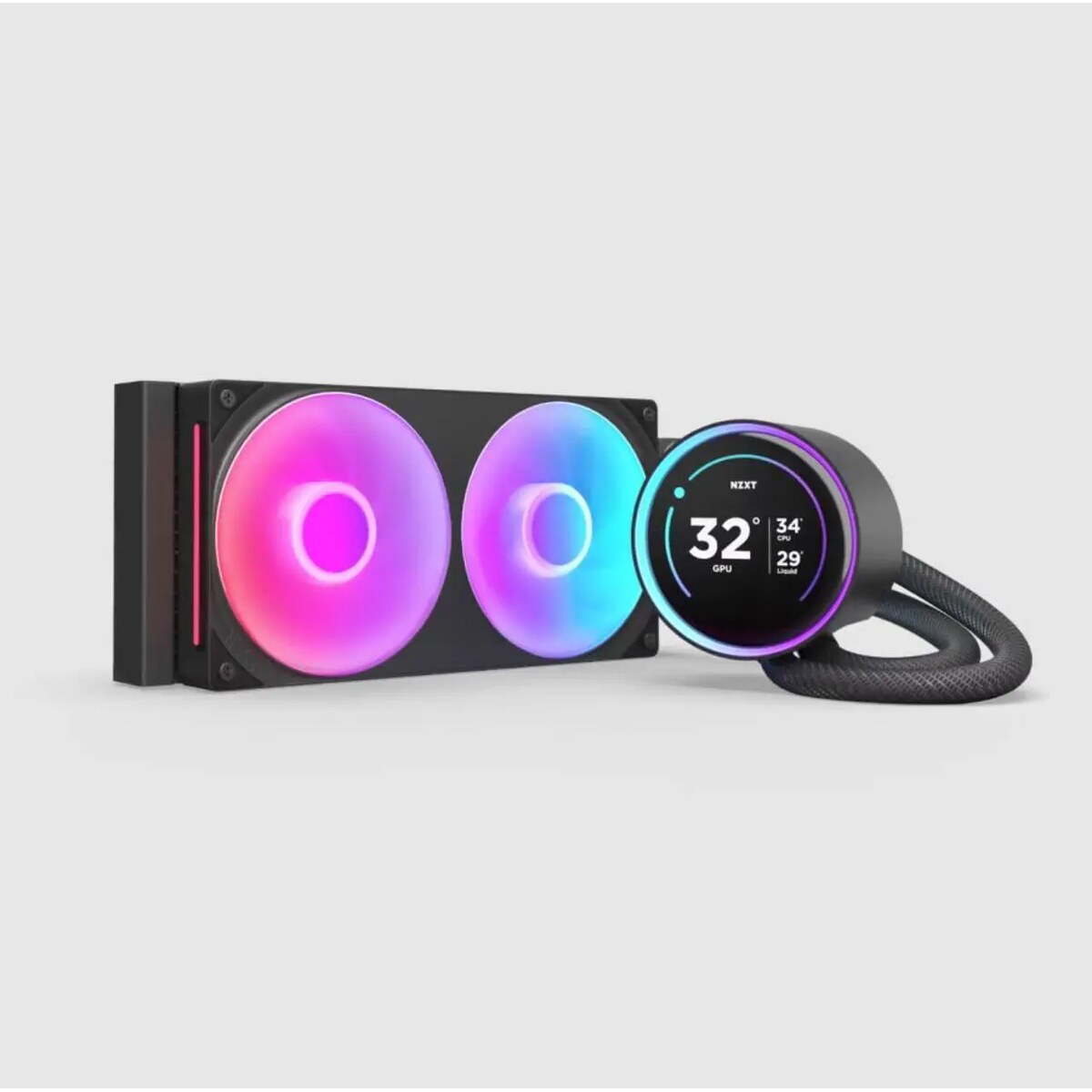 Refrigeración Líquida - NZXT Kraken Elite 240 - Black - Radiador 240mm - 2 Fans 120mm - AMD AM4/AM5 | Intel LGA 1700/1851