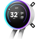 Refrigeración Líquida - NZXT Kraken Elite RGB 280 - White - Radiador 280mm - 2 Fans 140mm - AMD AM4/AM5 | Intel LGA 1700/1851 - Imagen 3
