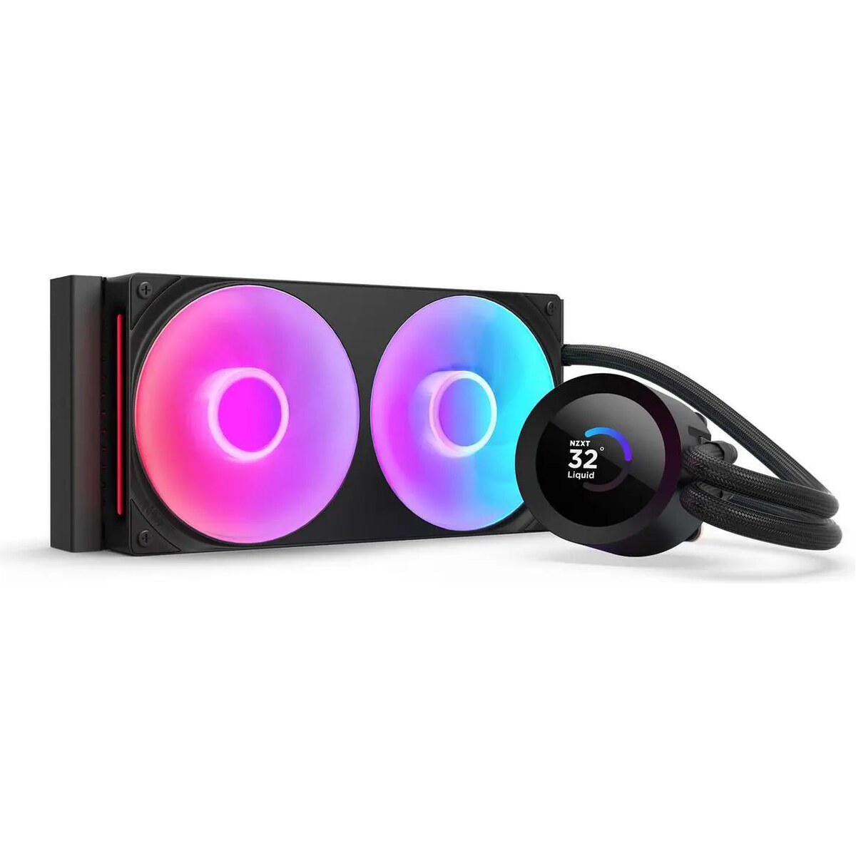 Refrigeración Líquida - NZXT Kraken Plus RGB 240 - Black - Radiador 240mm - 2 Fans 120mm - AMD AM4/AM5 | Intel LGA 1700/1851