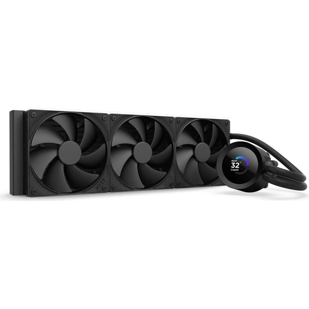 35-146-170-01_square Refrigeración Líquida - NZXT Kraken Plus 360 - Black - Radiador 360mm - 3 Fans 120mm - AMD AM4/AM5 | Intel LGA 1700/1851 - Imagen 1