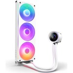 Refrigeración Líquida - NZXT Kraken Plus RGB 360 - White - Radiador 360mm - 3 Fans 120mm - AMD AM4/AM5 | Intel LGA 1700/1851 - Imagen 5