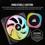 Refrigeración Líquida - Corsair iCUE Link H100i - Black - Radiador 240mm - 2 Fans 120mm - AMD AM4/AM5 | Intel LGA 1700/1851 - Imagen 5