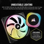 Refrigeración Líquida - Corsair iCUE LINK H115i - Black - Radiador 280mm - 2 Fans 140mm - AMD AM4/AM5 | Intel LGA 1700/1851 - Imagen 5