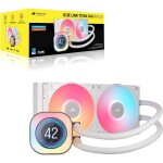 Refrigeración Líquida - Corsair iCUE LINK TITAN 240 RX LCD - White - Radiador 240mm - 2 Fans 120mm - AMD AM4/AM5 | Intel LGA 1700/1851 - Imagen 15