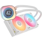Refrigeración Líquida - Corsair iCUE LINK TITAN 240 RX LCD - White - Radiador 240mm - 2 Fans 120mm - AMD AM4/AM5 | Intel LGA 1700/1851 - Imagen 3
