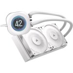 Refrigeración Líquida - Corsair Nautilus 240 RS LCD - White - Radiador 240mm - 2 Fans 120mm - AMD AM4/AM5 | Intel LGA 1700/1851 - Imagen 2