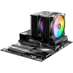 Disipador - be quiet! Pure Rock Pro 3 LX - Black - Radiador N/Dmm - 2 Fans 120mm - AMD AM4/AM5 | Intel LGA 1700/1851 - Imagen 4