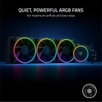 Refrigeración Líquida - Razer Hanbo Chroma 240 - Black - Radiador 240mm - 2 Fans 120mm - AMD AM4/AM5 | Intel LGA 1700/1851 - Imagen 7