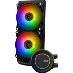 Refrigeración Líquida - MSI MAG CoreLiquid E240 - Black - Radiador 240mm - 2 Fans 120mm - AMD AM4/AM5 | Intel LGA 1700/1851 - Imagen 2