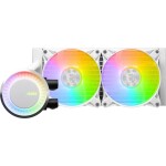 Refrigeración Líquida - MSI MAG CoreLiquid E240 - White - Radiador 240mm - 2 Fans 120mm - AMD AM4/AM5 | Intel LGA 1700/1851 - Imagen 2