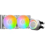 Refrigeración Líquida - MSI MAG CoreLiquid E240 - White - Radiador 240mm - 2 Fans 120mm - AMD AM4/AM5 | Intel LGA 1700/1851 - Imagen 3
