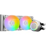 Refrigeración Líquida - MSI MAG CoreLiquid E240 - White - Radiador 240mm - 2 Fans 120mm - AMD AM4/AM5 | Intel LGA 1700/1851 - Imagen 8