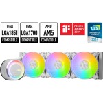 Refrigeración Líquida - MSI MAG CoreLiquid E360 - White - Radiador 360mm - 3 Fans 120mm - AMD AM4/AM5 | Intel LGA 1700/1851 - Imagen 9
