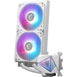 Refrigeración Líquida - MSI MAG CoreLiquid I240 - White - Radiador 240mm - 2 Fans 120mm - AMD AM4/AM5 | Intel LGA 1700/1851 - Imagen 2