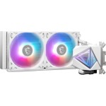 Refrigeración Líquida - MSI MAG CoreLiquid I240 - White - Radiador 240mm - 2 Fans 120mm - AMD AM4/AM5 | Intel LGA 1700/1851 - Imagen 3